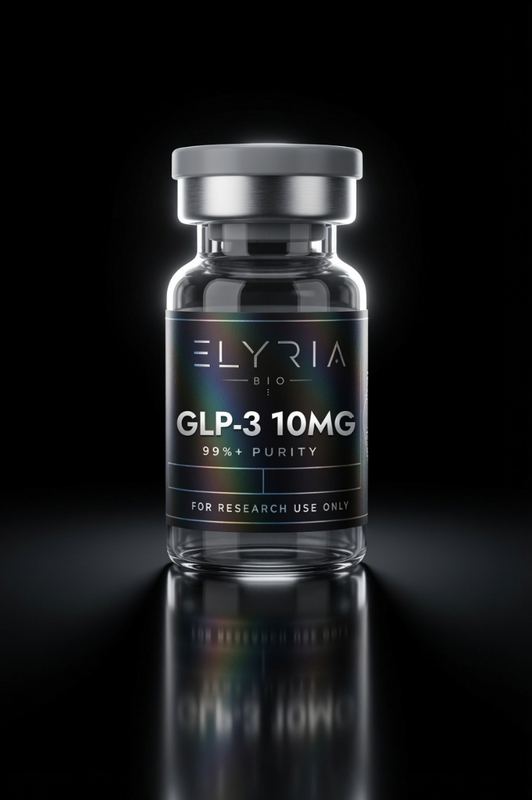 GLP-3 research peptide vial