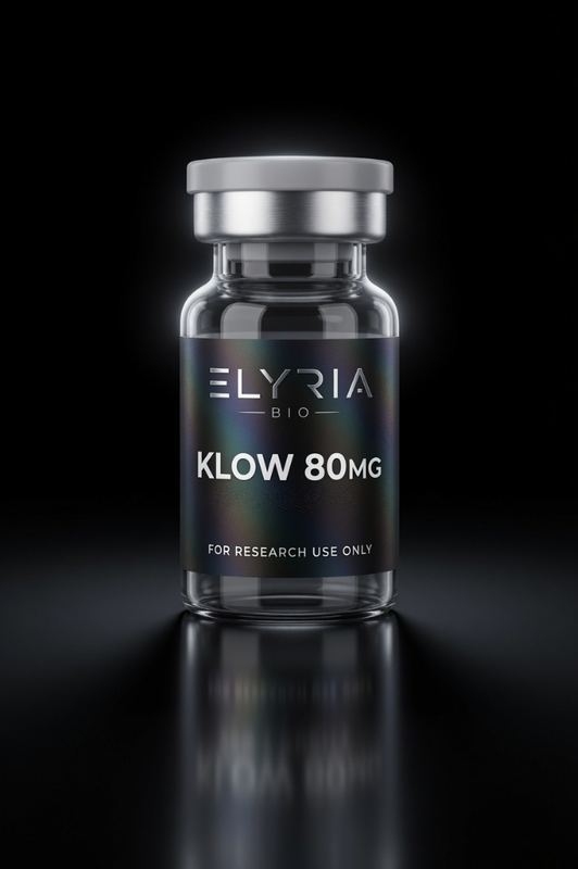 KLOW blend research peptide vial