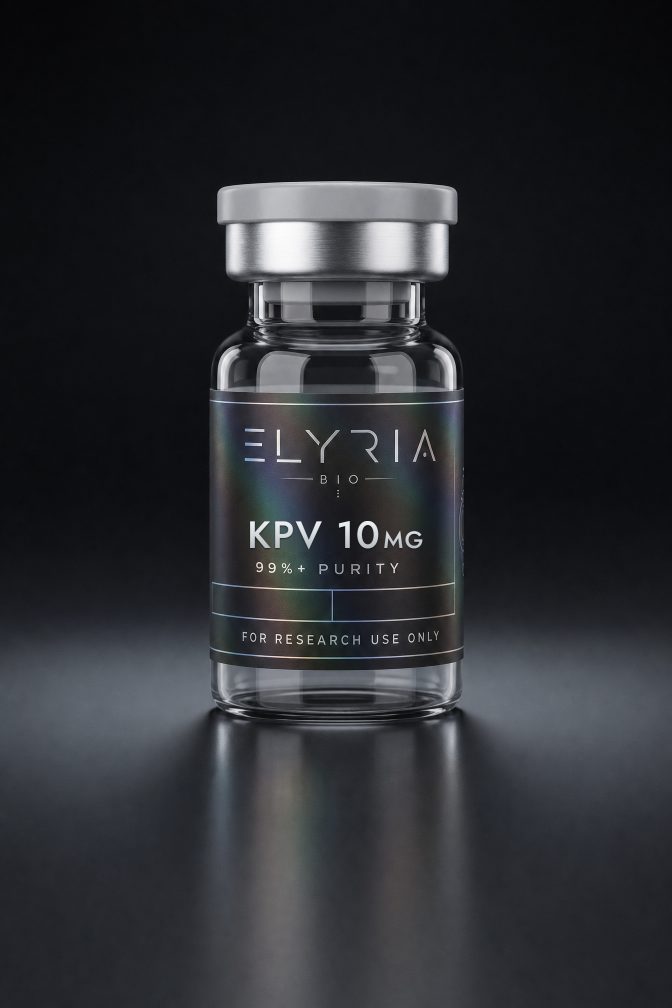 KPV research peptide vial