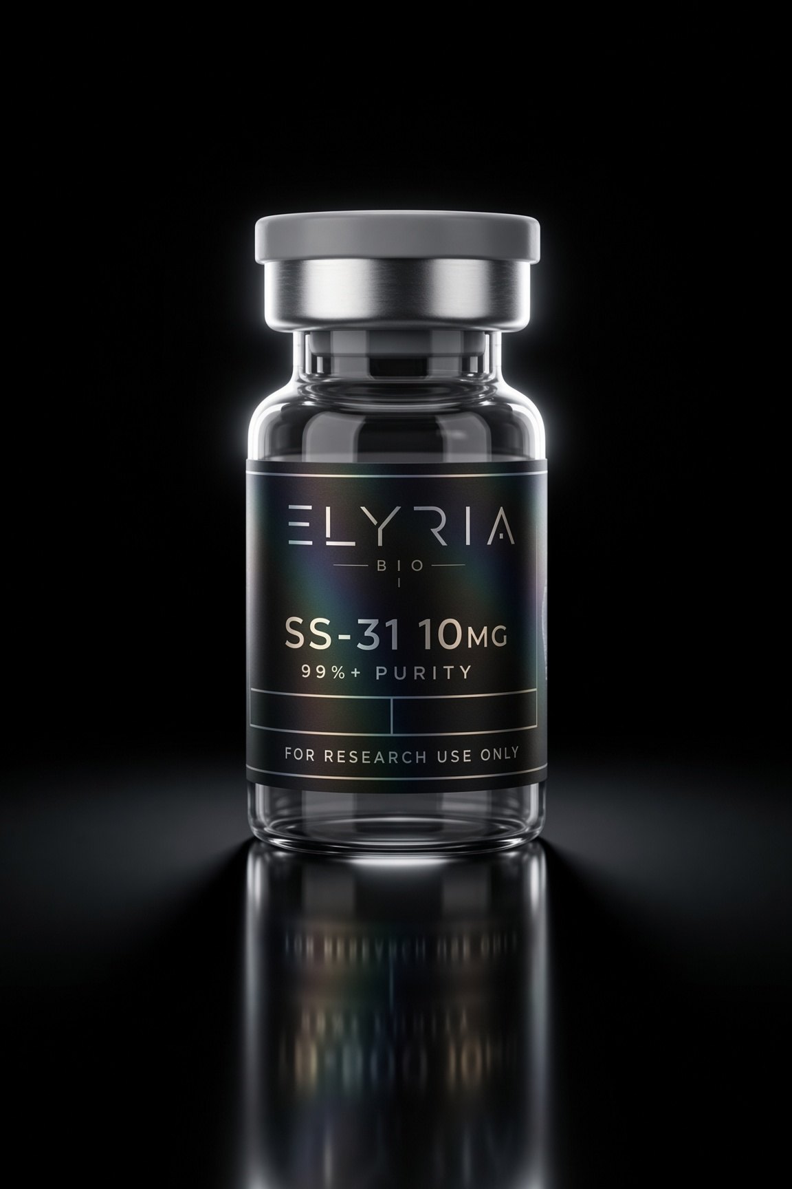 SS-31 10 mg lyophilized research vial by Elyria Bio
